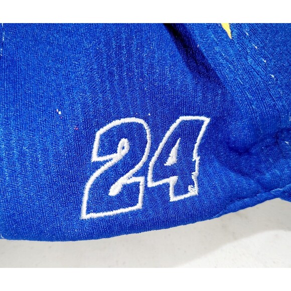 NAPA Racing Chase Elliott #24 Hendrick Motorsports Nascar Blue Strapback Cap Hat - Picture 8 of 12